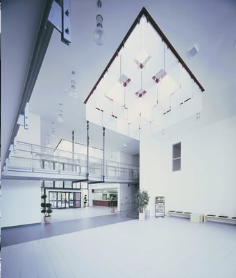 Jugendherberge Köln-Deutz, Eingangshalle