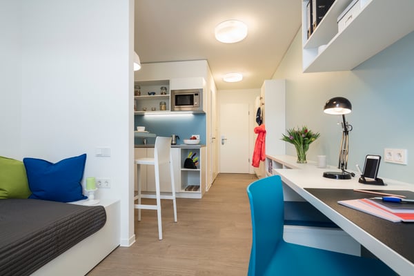 Quartillion Köln - Blick in den Raum zur Eingangstür, Fotos: Oliver Schuh, www.palladium.de