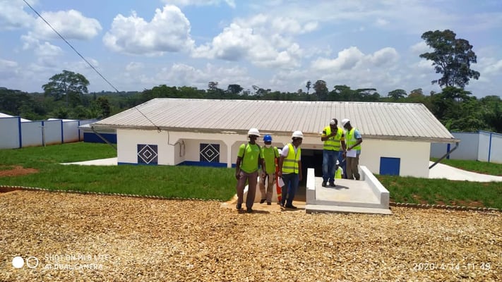 Lomié, installations Camwater