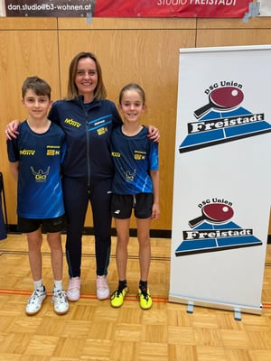 Das Team Niederösterreich/2 mit Betreuerin Ewelina Kolodziejczyk.