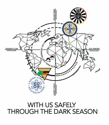 Illustration/Logo für das Round Table World Projekt für Kinderwesten (NSP-Projekt 2017/2018) (Ehrenamt)