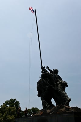 Washington DC - Arlington Cimetery - Iwo Jima Memorial
