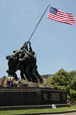 Washington DC - Arlington Cimetery - Iwo Jima Memorial