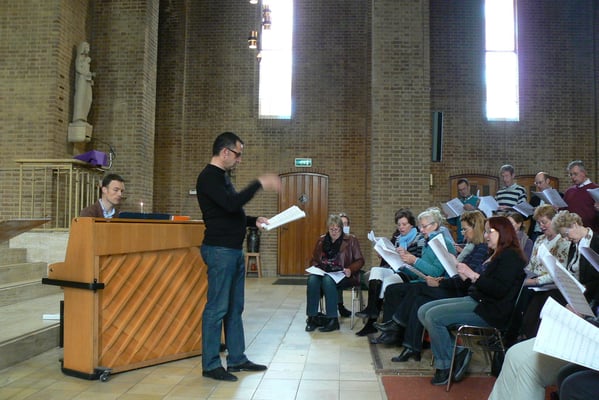 Ecclesiakoor De Bilt/Bilthoven - Lieddag met koor Cantilene maart 2012