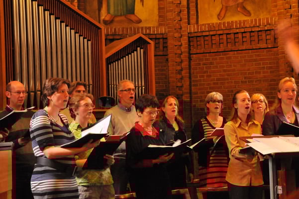 Ecclesiakoor De Bilt/Bilthoven - vormselviering april 2012 O.L.V. kerk