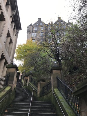 Edinburgh - Jardins de Princess Street