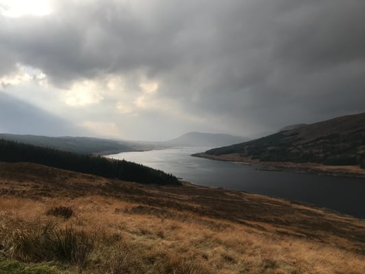 Invergarry - Vue de Mes Terres :-)