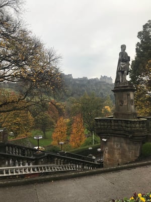 Edinburgh - Jardins de Princess Street