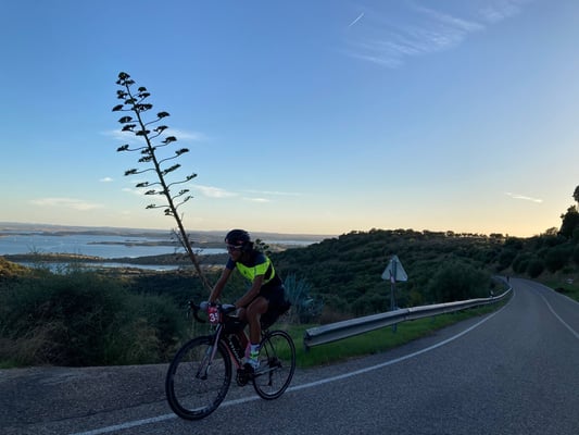 unterwegs beim BikingMan Portugal