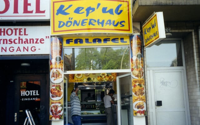 Leuchtkasten Döner-Imbiss