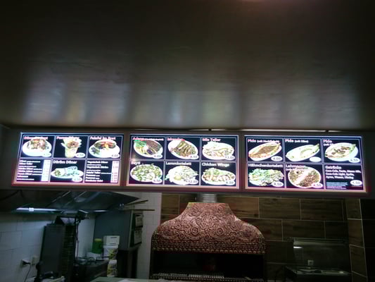 Leuchtkasten / Menü-Board