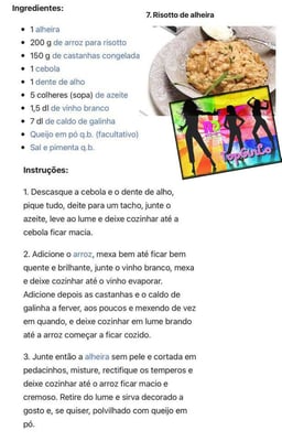 Risoto de Alheira