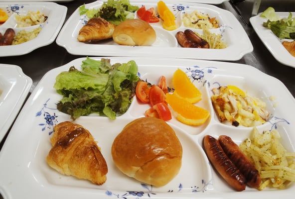 市谷寮 (女子寮) 朝食