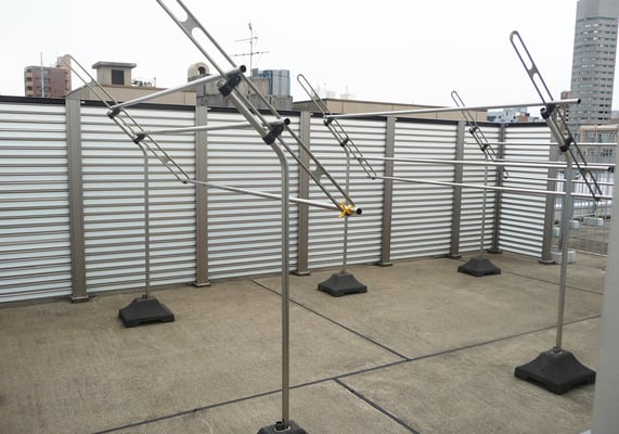 市谷寮 (女子寮) 屋上