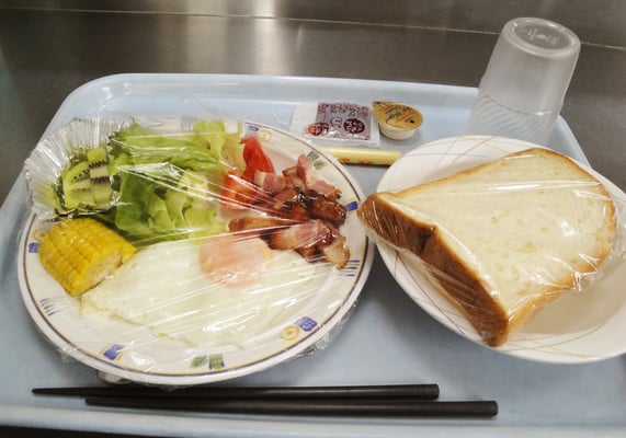 市谷寮 (女子寮) 朝食