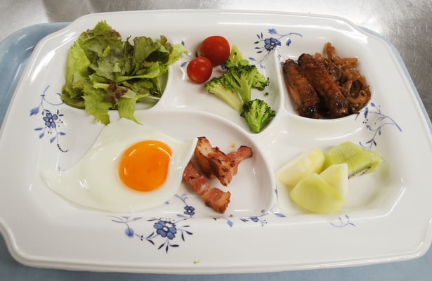 市谷寮 (女子寮) 朝食