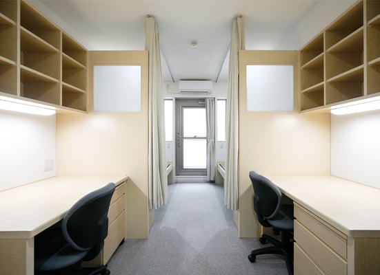 白山寮 (男子寮) 寮生室