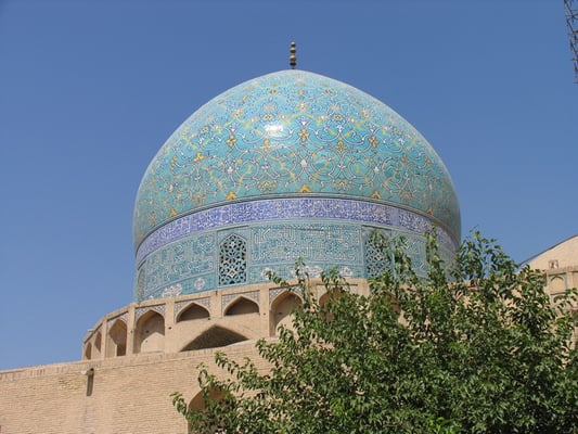 Isfahan - Masjed-e-Jame モスクです。11世紀から存続するモスクです。