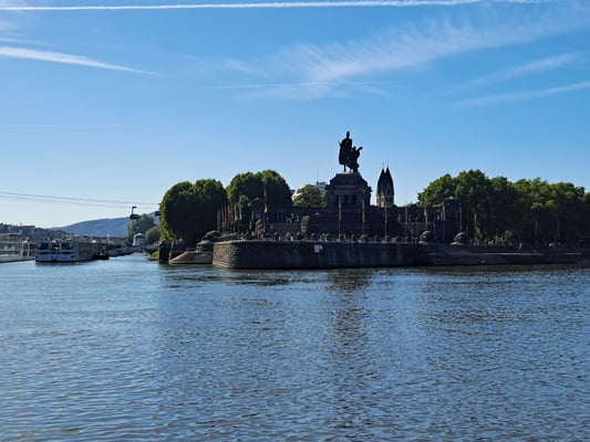 Koblenz, Moselmündung, Deutsches Eck (© 19.09.2025 Andy R.)