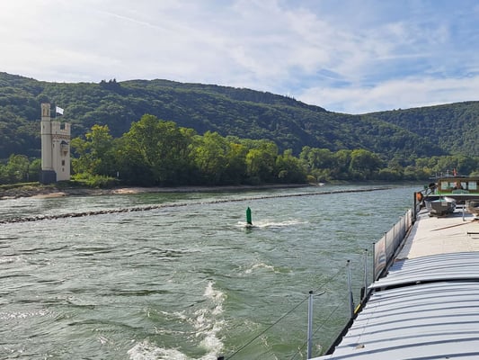 Binger Mäuseturm in Bingen am Rhein (© Andy R. 20.09.2025)