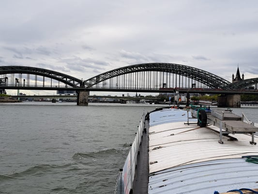 Köln; Hohenzollernbrücke (© Andy R. 17.09.2025)