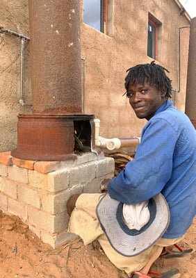 Extra für uns wird das Duschwasser geheizt.