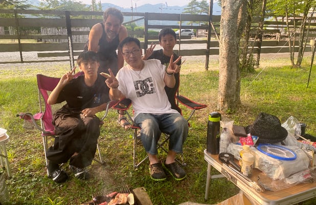 Sie haben uns Feines vom Grill serviert.