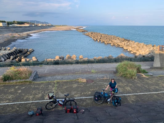 Platz zum Zelten gefunden.