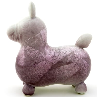 九谷焼ロディの画像　RO-24　秀山堂作　淡色釉裏銀彩（紫）　上代15000円