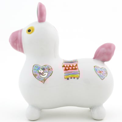 九谷焼ロディの画像　RO-17　東銀舟作　水鳥文　上代15000円