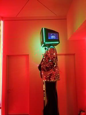 animación show performances led