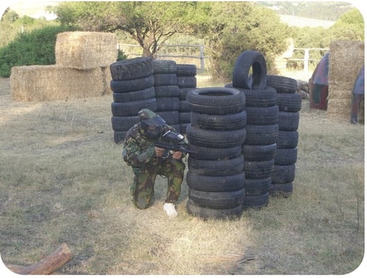Jugar una partida de paintball en Tarifa