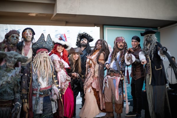 zancudos piratas fiesta bahia sur