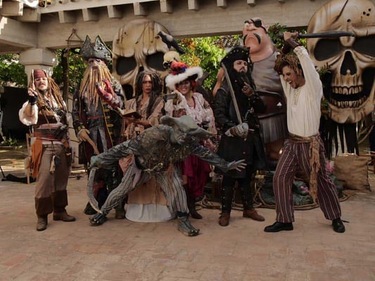 Pasacalles pirata para navidad Sevilla