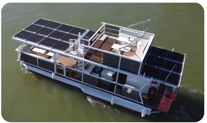 Fiesta en barco Sevilla