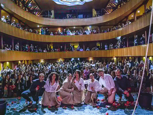 obra de teatro las 13 rosas