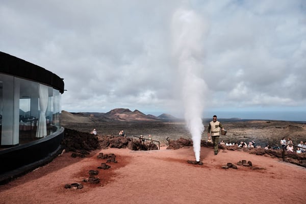 Visita al parque nacional de Timanfaya despedidas lanzarote