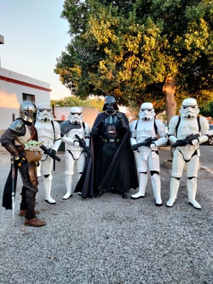 Pasacalles temático Disney Stars War