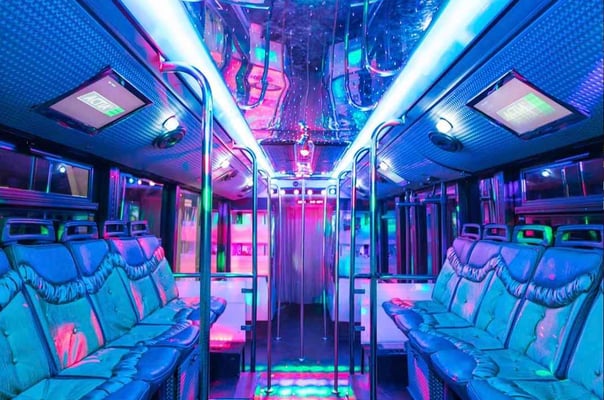 autobús gigante discoteca