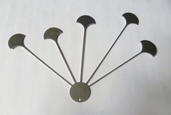 Arbre de Guerlain en inox, épaisseur 2 mm 