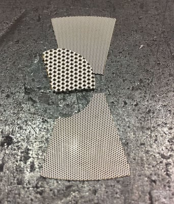 Pièce en acier Z200 111 recuit, épaisseur 0,1 mm