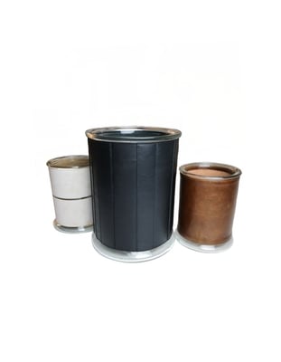 vase cuir bordeaux caudéran