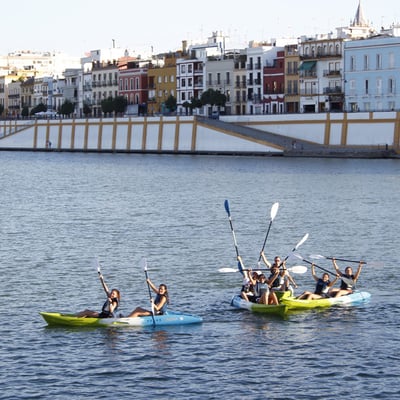 alquiler de kayak para grupos en El Puerto de Santa María