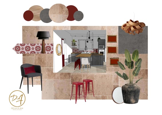 Planche d'ambiance cuisine