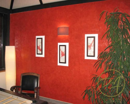 Mur chaux ferrée - Décor Zé Âme