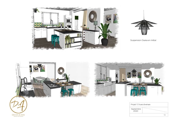 Idée de cuisine équipée