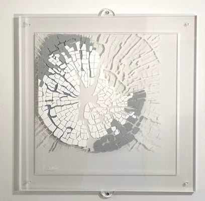 BAUMPOESIE,50X50, ACRYL AUF ACRYLGLAS, PREIS AUF ANFRAGE