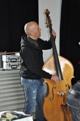 Studio mécanique lors de l’enregistrement de notre premier CD “su e giù” en 2013