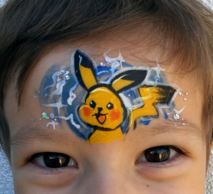 gelbes Tierchen Kinderschminken