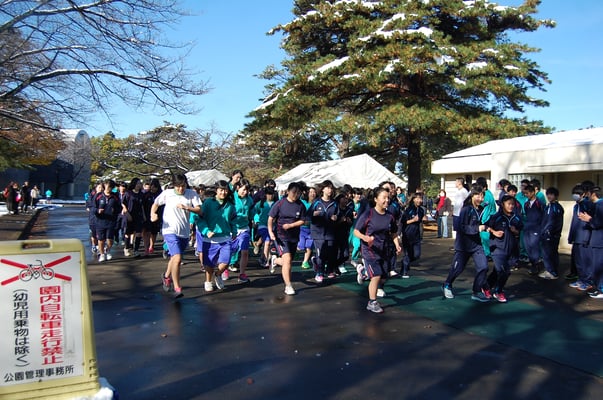 マラソン大会　＜稲荷山公園＞